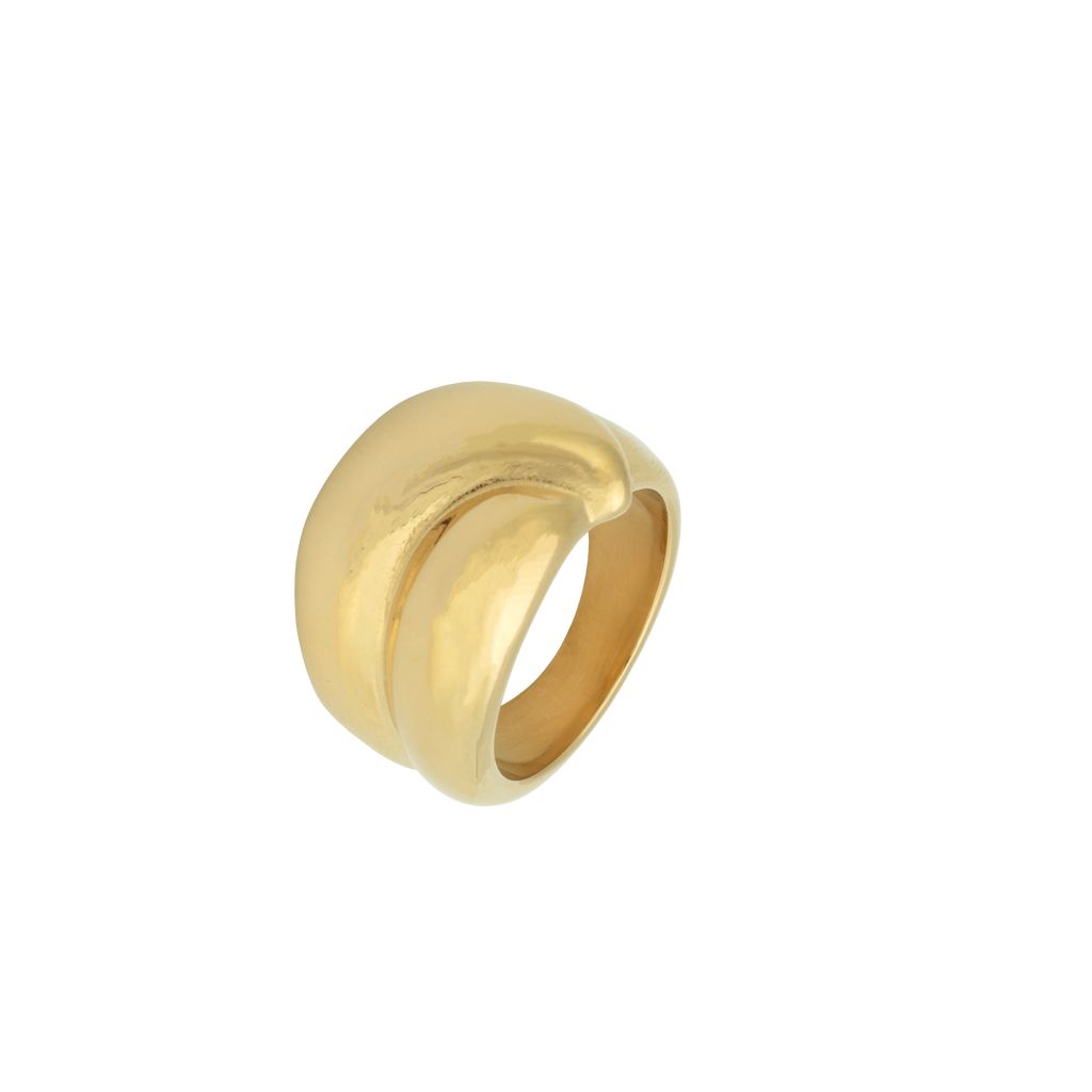 Gold Bold Ring - Somewhere Someday