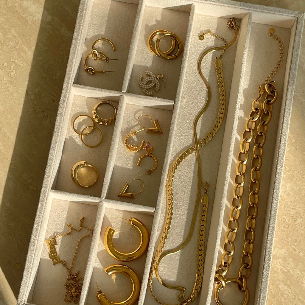 Beige Jewellery Box